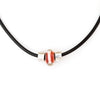 Champion bead on sporty necklace