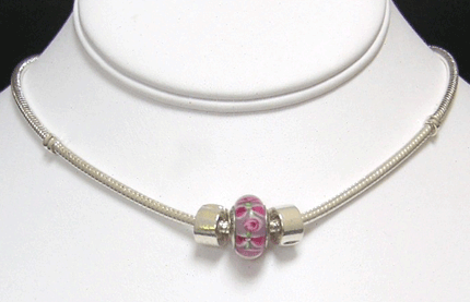 Congrats bead on sterling silver necklace
